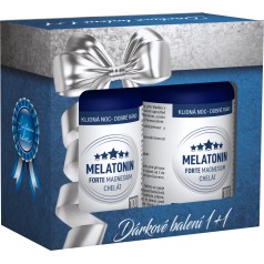 Melatonin Forte Magnesium chelát tbl.100+100 dárkové balení 1+1 Clinical